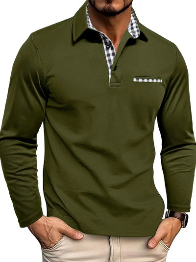 CLARK – Premium Long Sleeve Polo