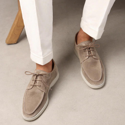 Malcolm | Suede Derby Moccasins