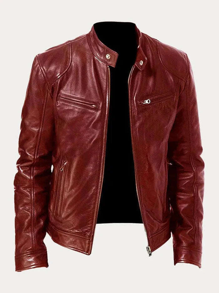 MICHAEL Casual leather jacket