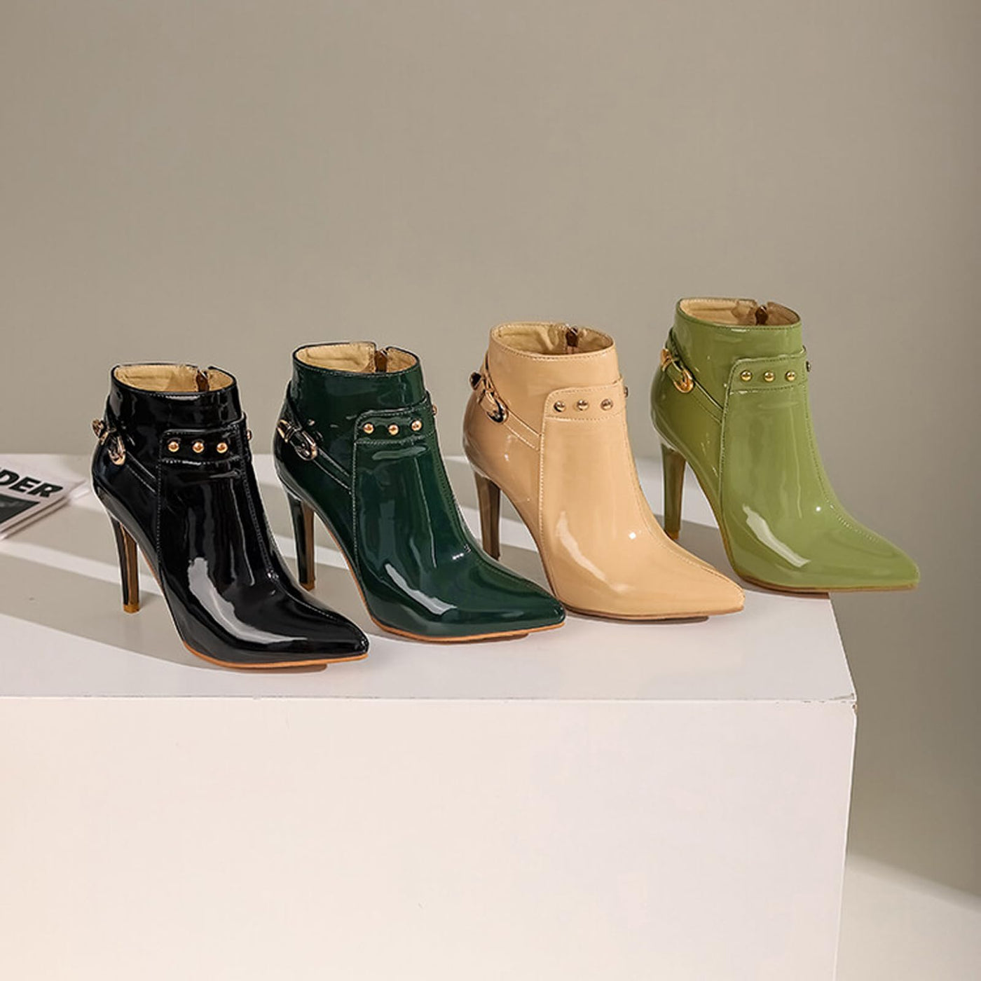 NOCTARA LEATHER BOOTS