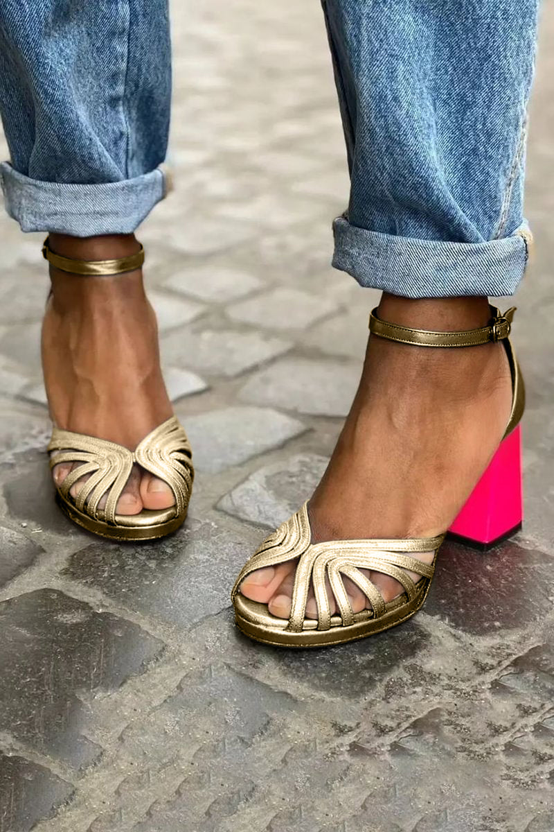 Milviana | Classic Ankle-Strap Open-Toe Sandals