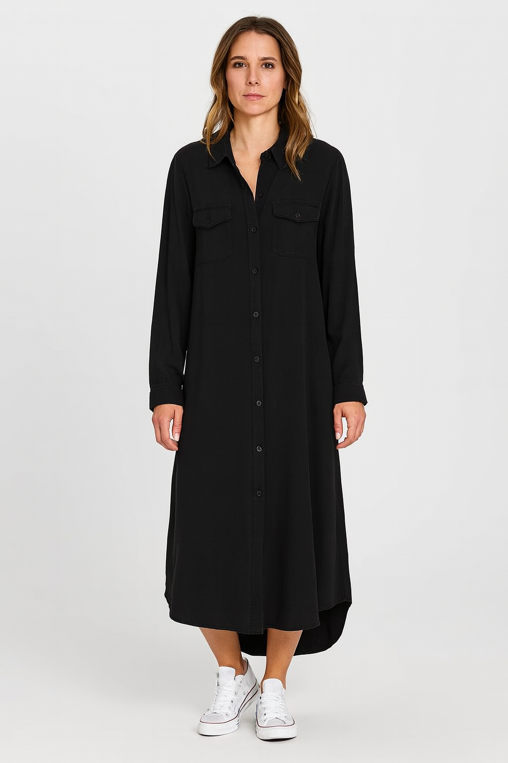 Victoria Denim Shirt Dress