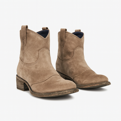PILMA VINTAGE WESTERN ANKLE BOOTS
