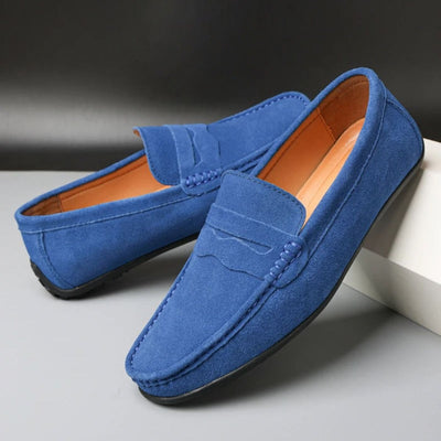 Stanley | Suede Driving Loafers
