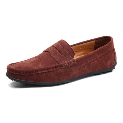 Stanley | Suede Driving Loafers