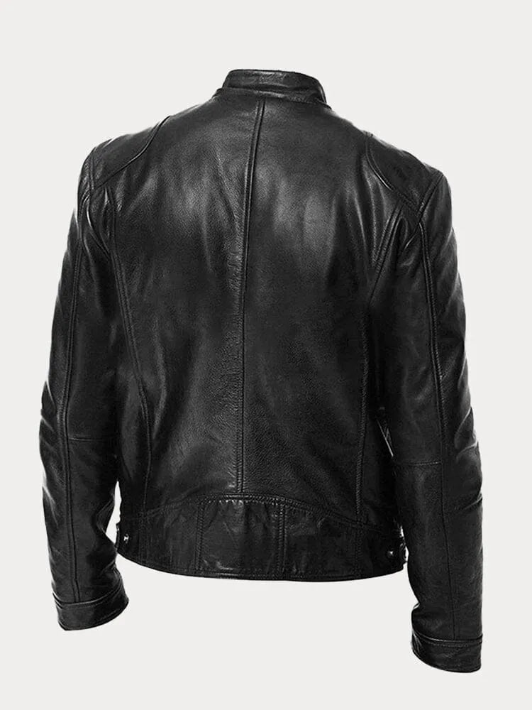 MICHAEL Casual leather jacket