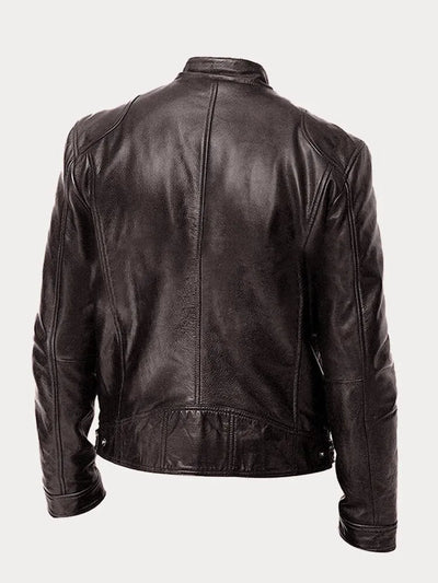 MICHAEL Casual leather jacket