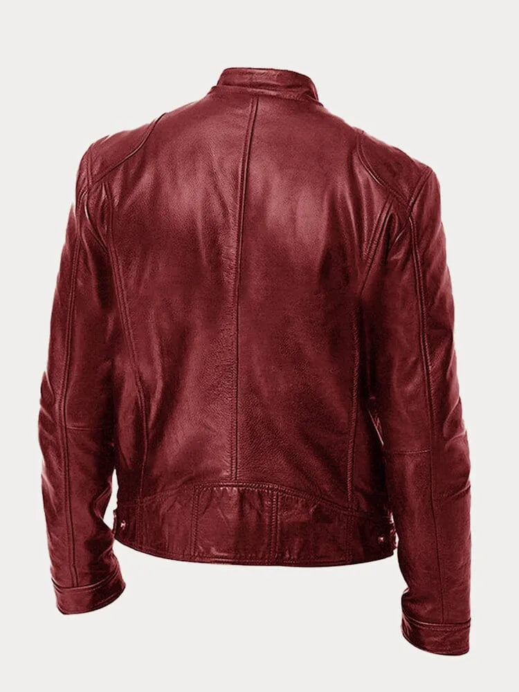 MICHAEL Casual leather jacket