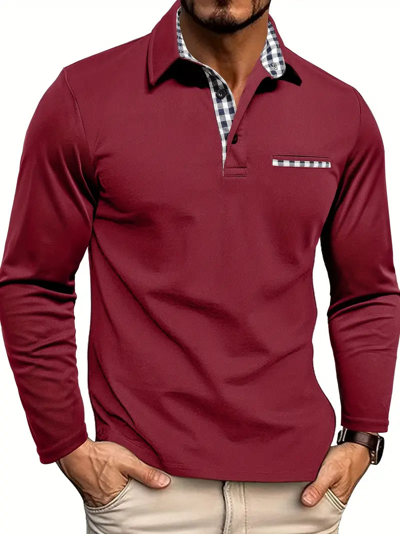 CLARK – Premium Long Sleeve Polo