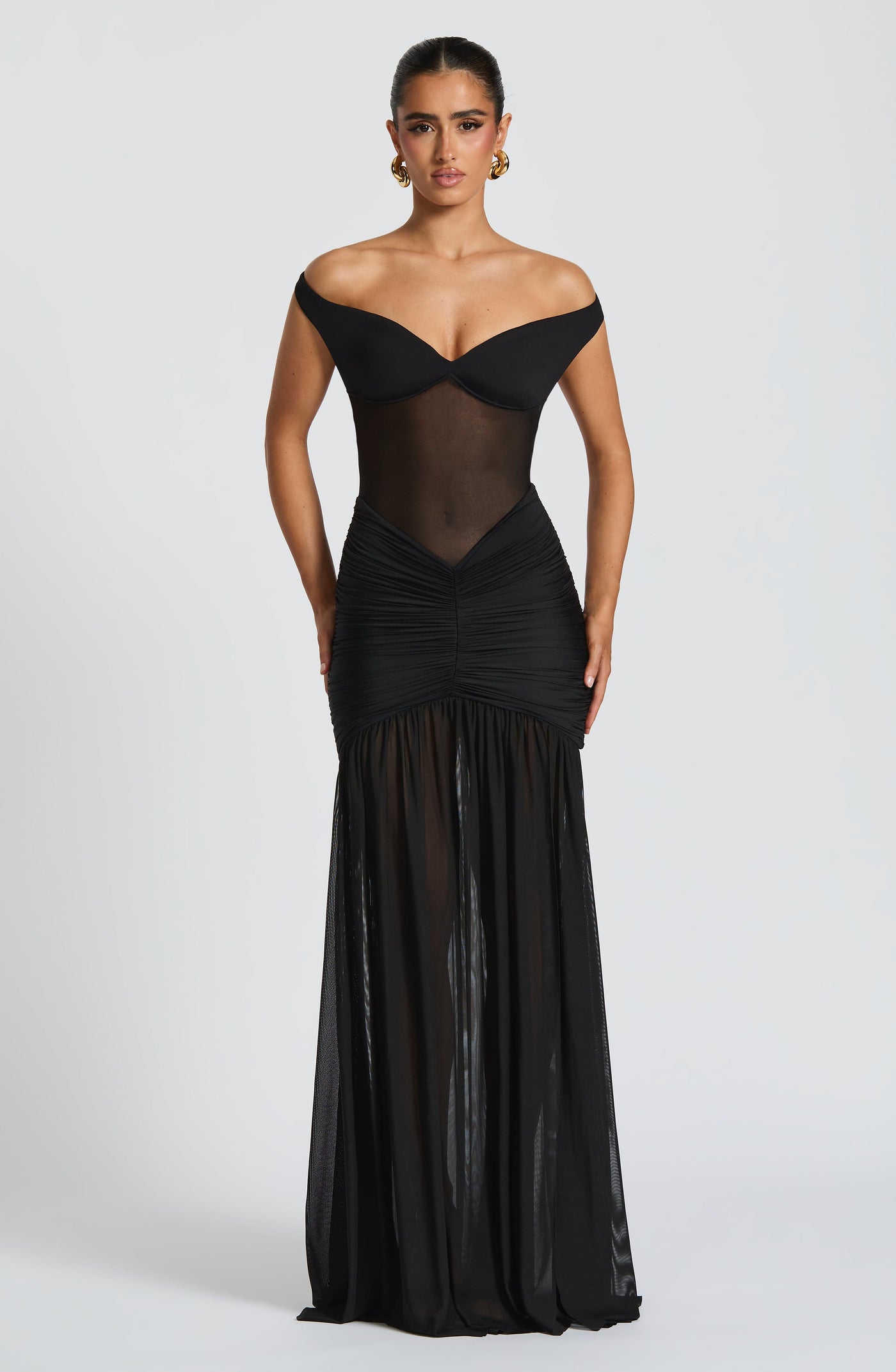 LEONA Maxi Dress - Black