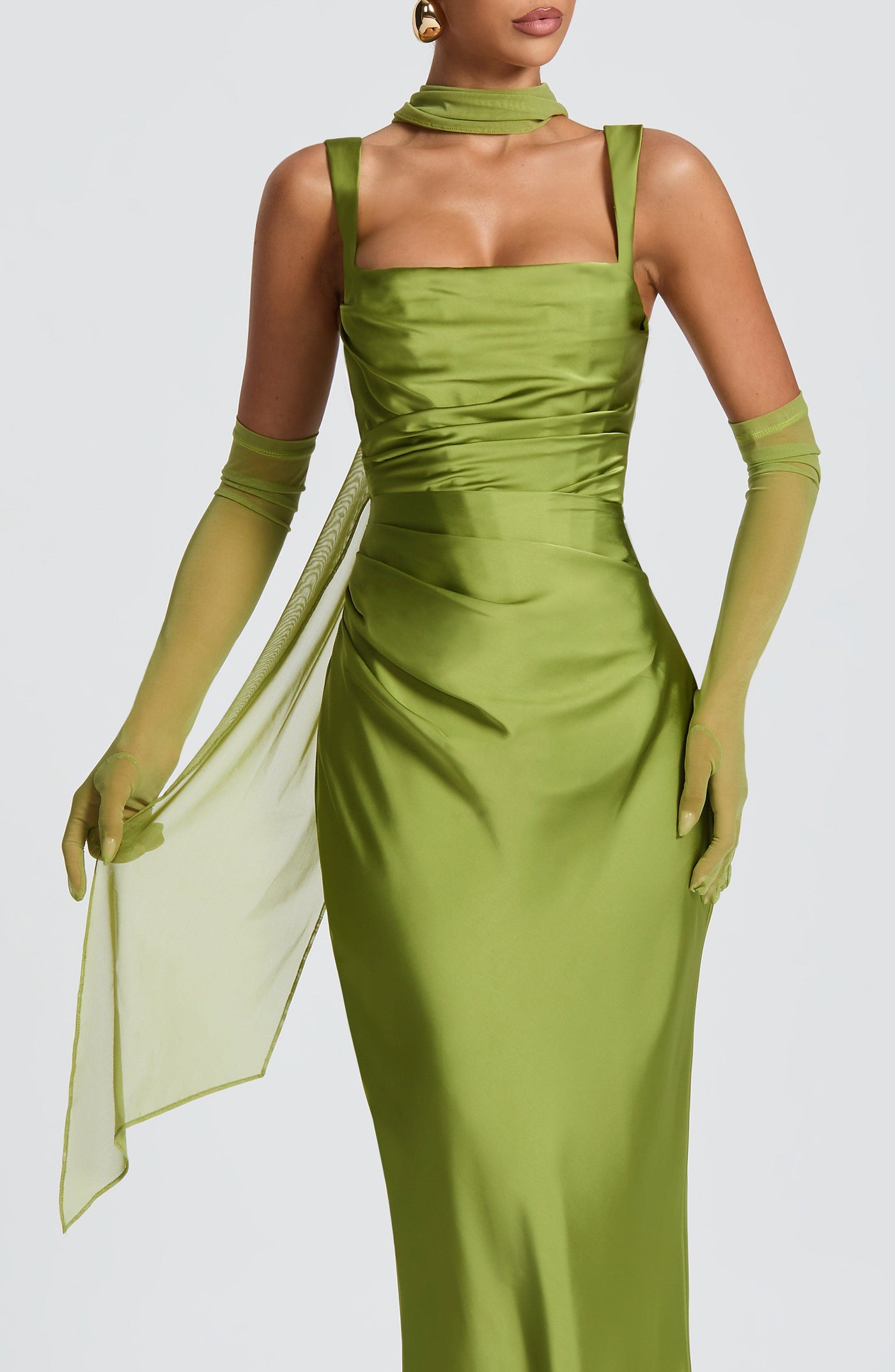 LEONA Scarf - Olive