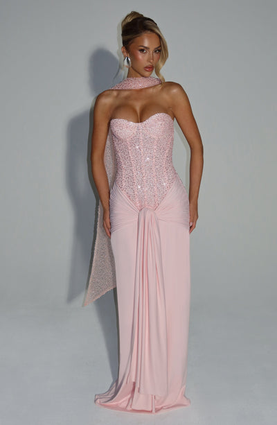 BELLA Maxi Dress - Blush