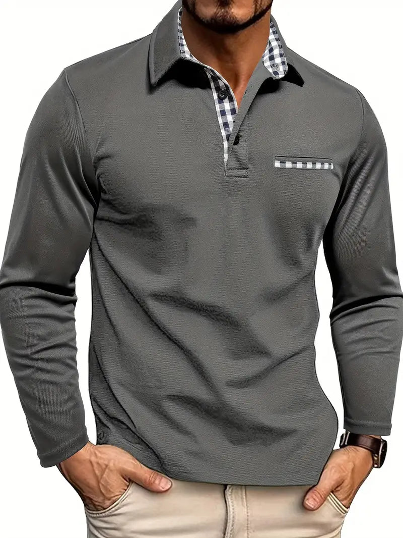 CLARK – Premium Long Sleeve Polo