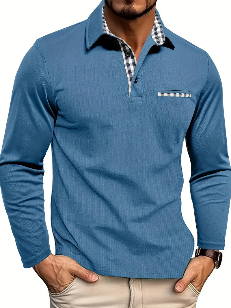 CLARK – Premium Long Sleeve Polo