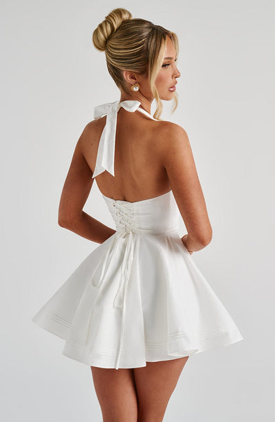 CHELLY Mini Dress - Ivory