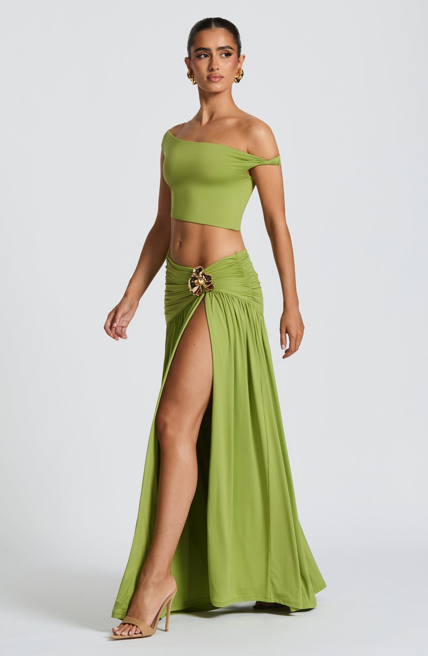 ELVIRA Top - Olive