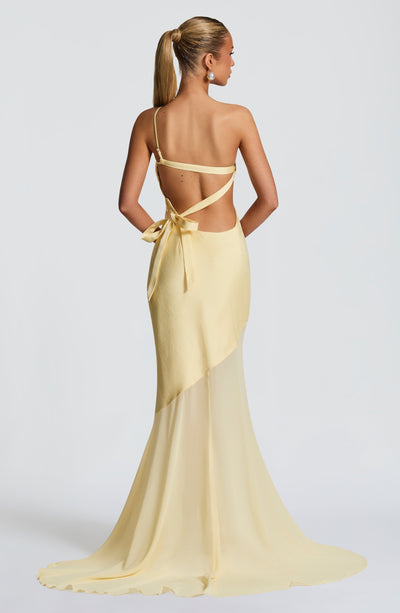 FIERCE  Gown - Lemon