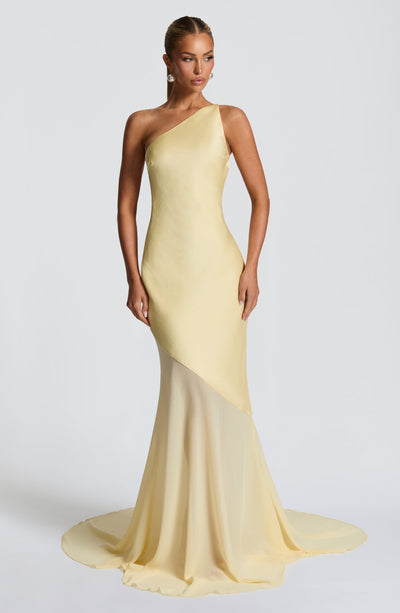 FIERCE  Gown - Lemon