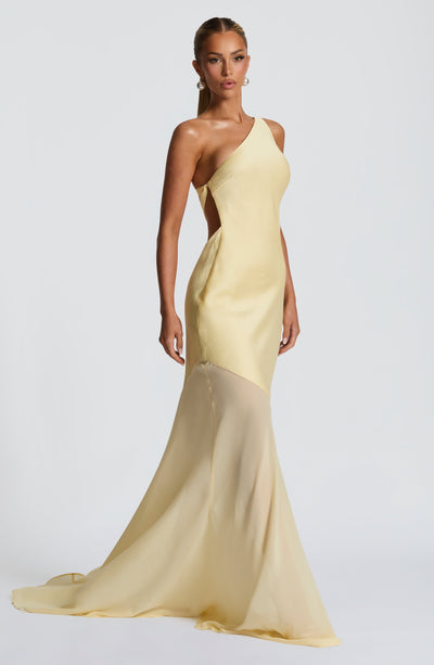 FIERCE  Gown - Lemon