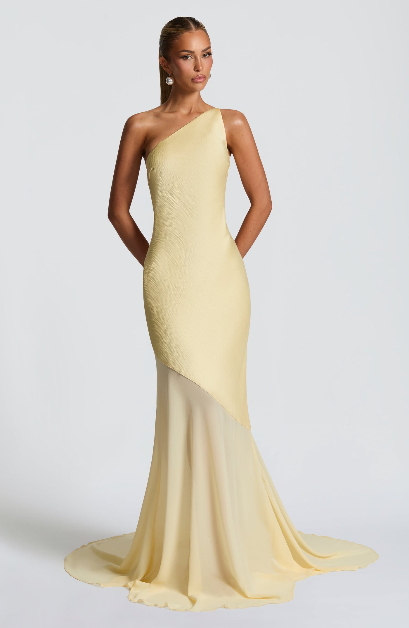 FIERCE  Gown - Lemon