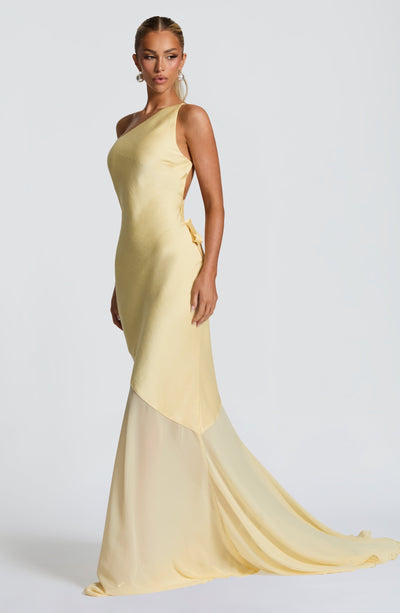 FIERCE  Gown - Lemon