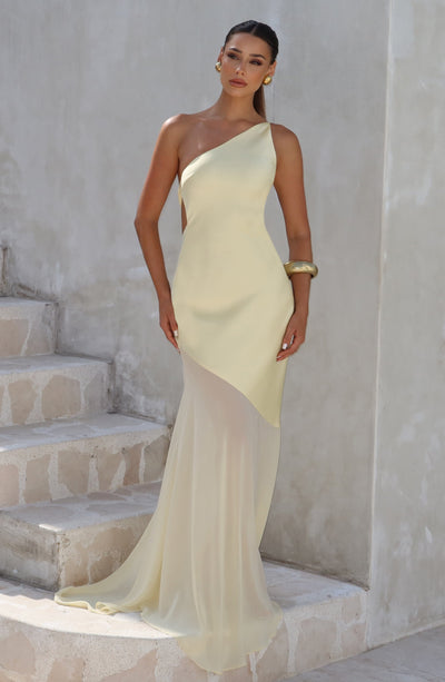 FIERCE  Gown - Lemon