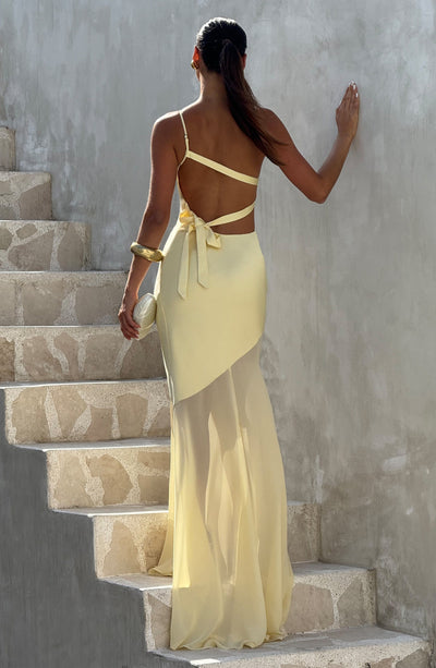 FIERCE  Gown - Lemon