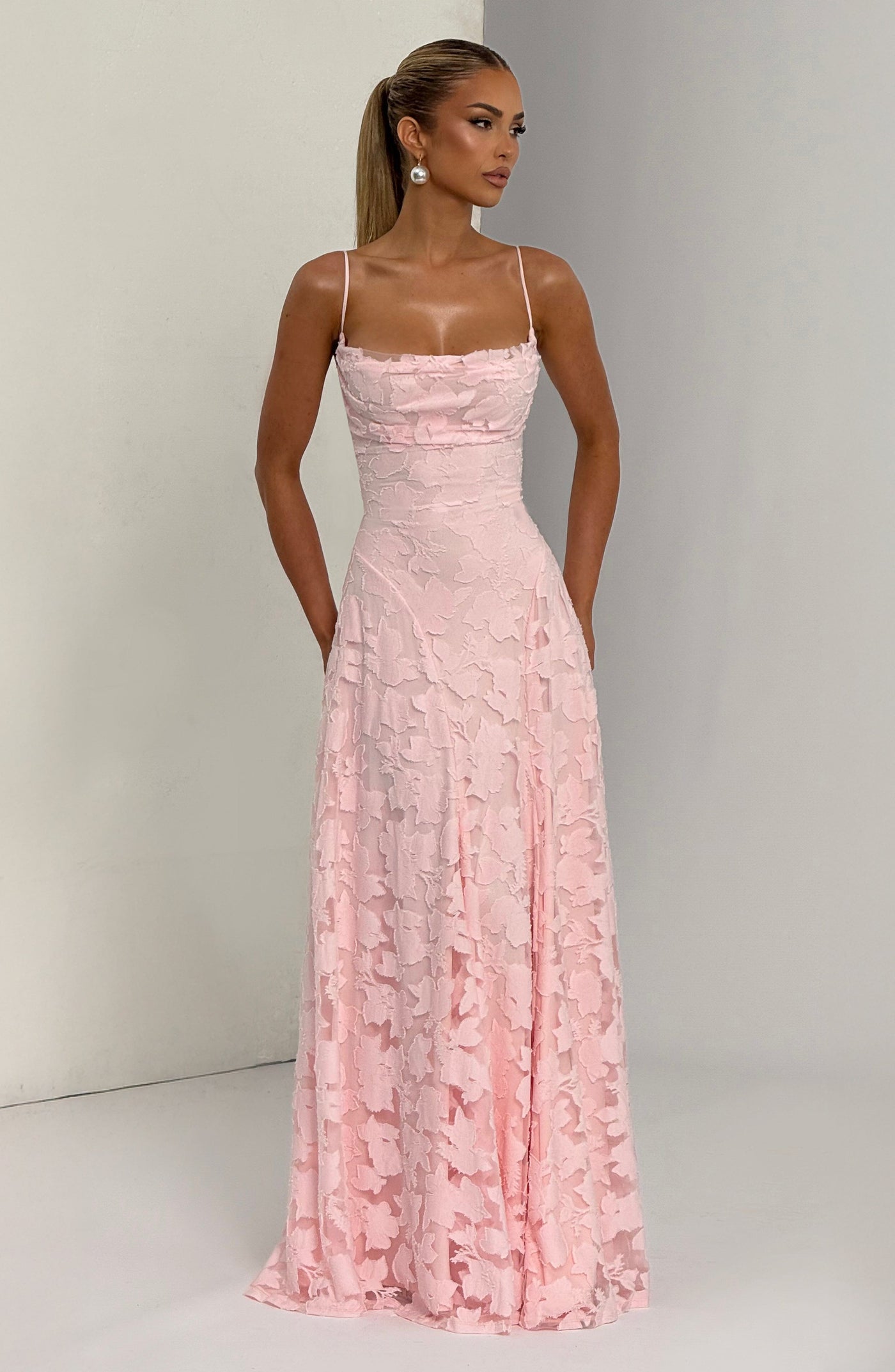 Fran Maxi Dress - Blush