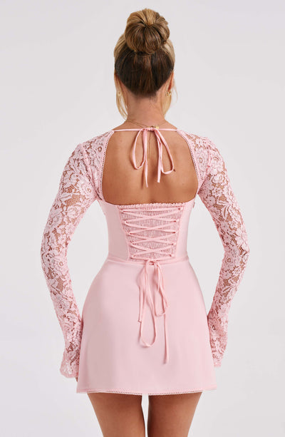 JAYCI Mini Dress - Blush