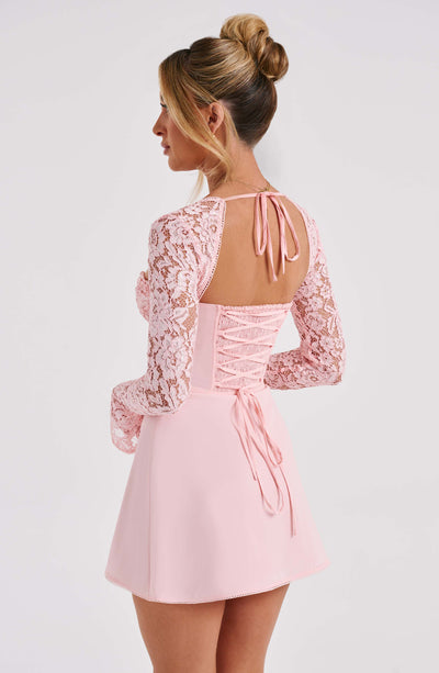 JAYCI Mini Dress - Blush