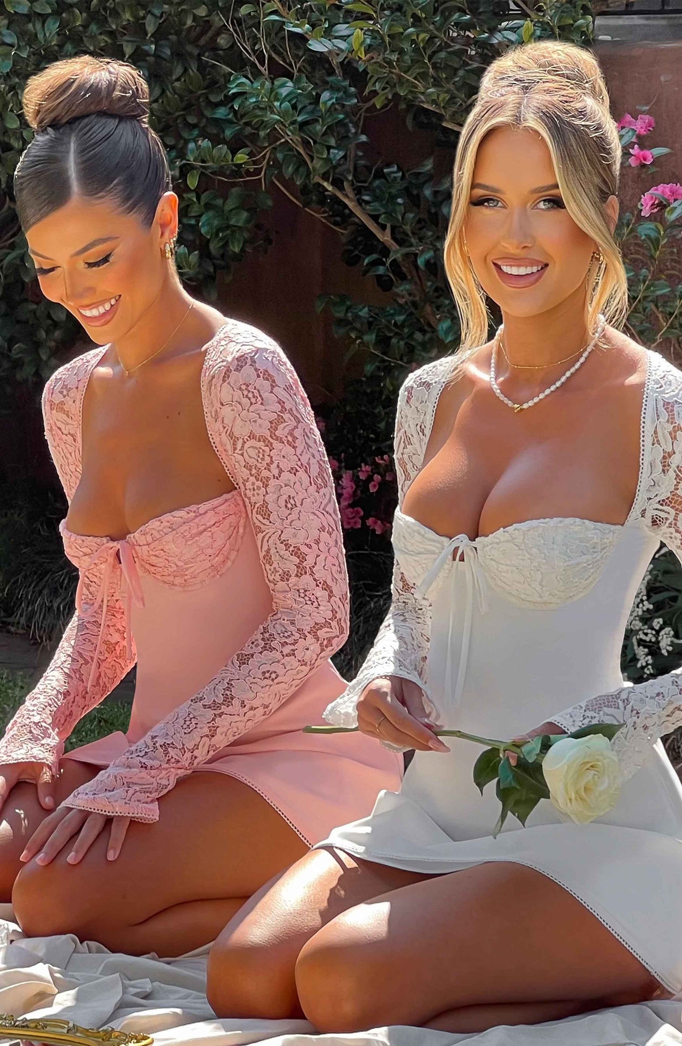 JAYCI Mini Dress - Blush