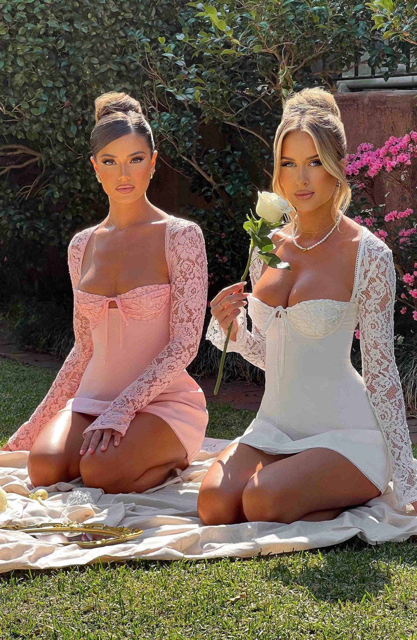 JAYCI Mini Dress - Blush