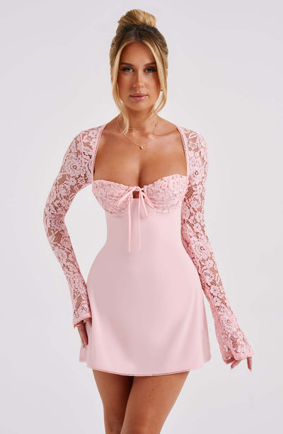 JAYCI Mini Dress - Blush