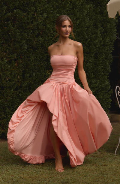 Gillian Maxi Dress - Peach