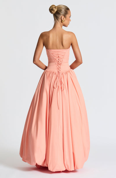 Gillian Maxi Dress - Peach