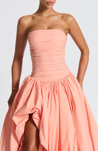 Gillian Maxi Dress - Peach