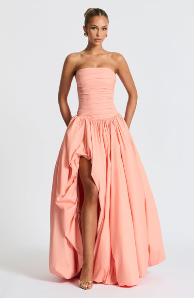 Gillian Maxi Dress - Peach