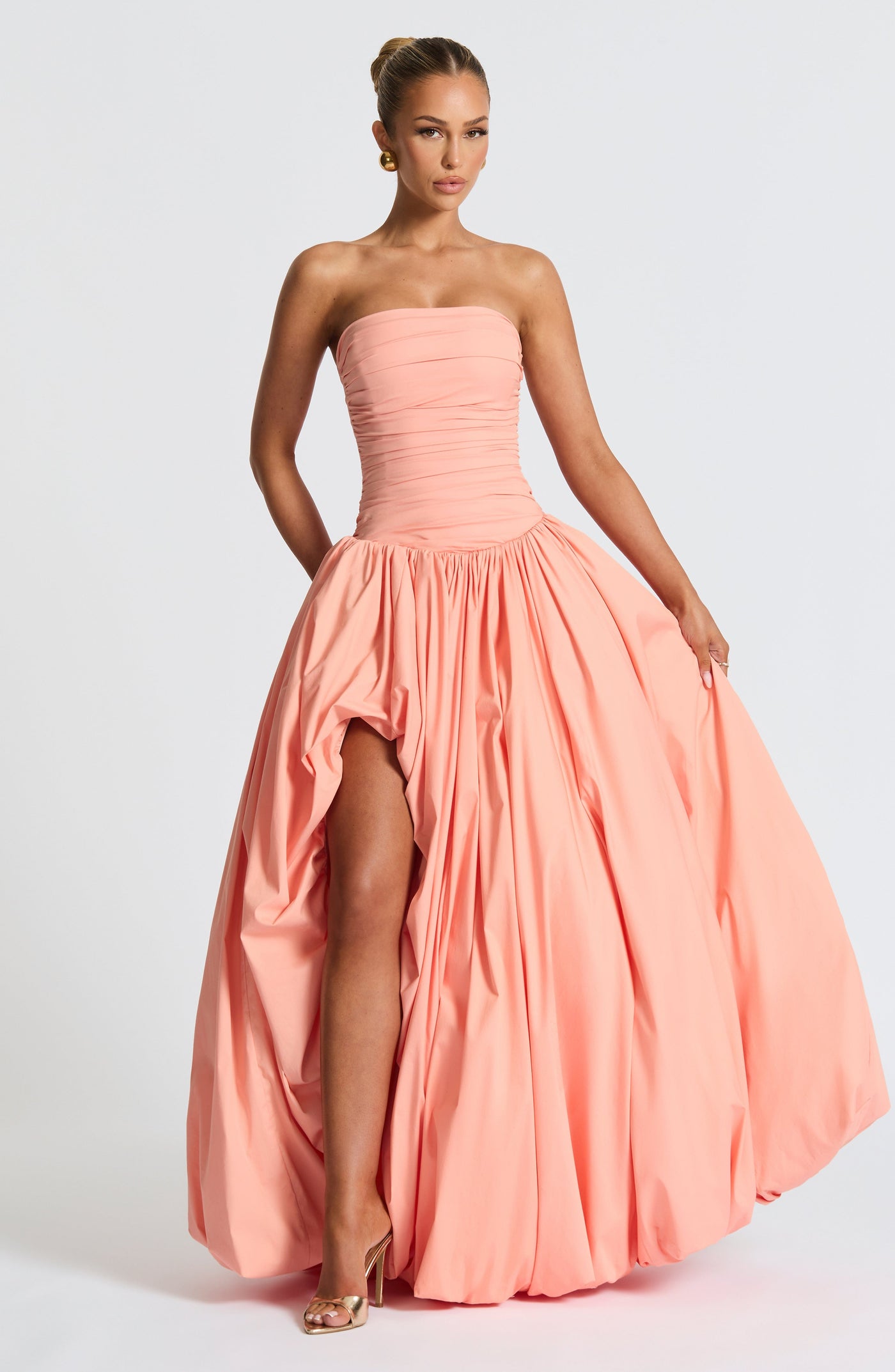 Gillian Maxi Dress - Peach