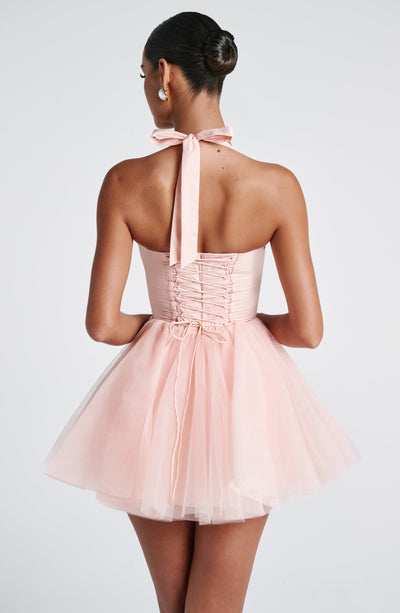 SACHA Mini Dress - Soft Peach