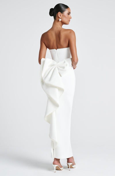 ANGELINA Maxi Dress - Ivory