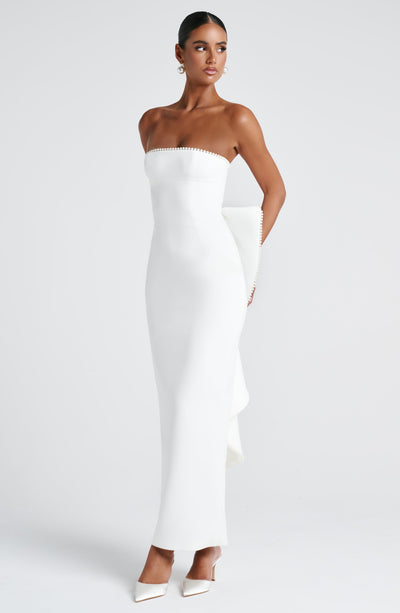 ANGELINA Maxi Dress - Ivory