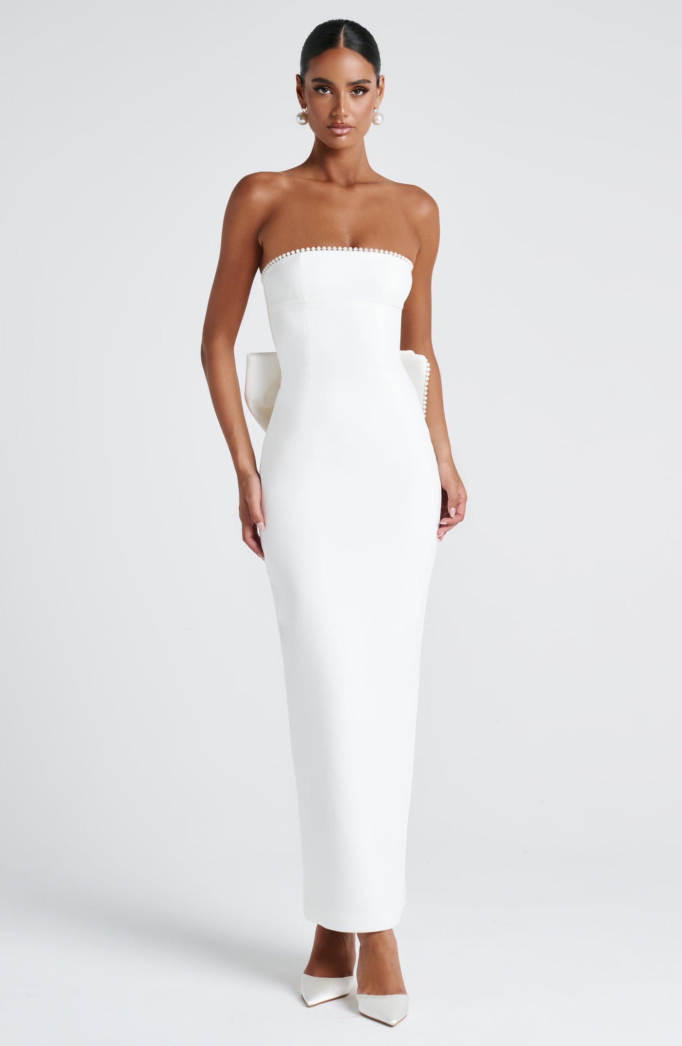 ANGELINA Maxi Dress - Ivory