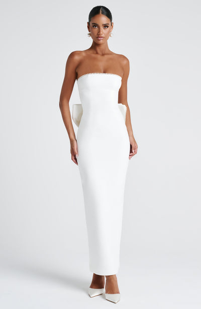 ANGELINA Maxi Dress - Ivory