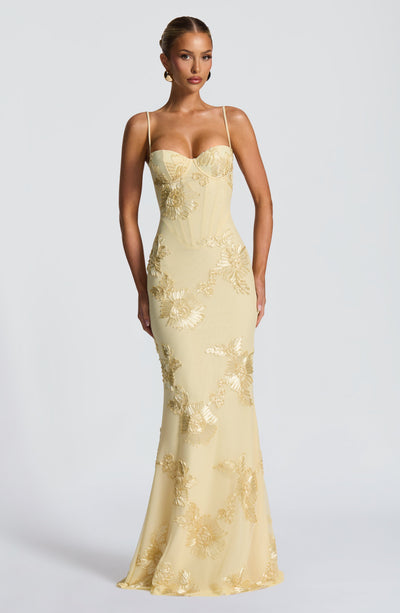 fertiti Maxi Dress - Lemon