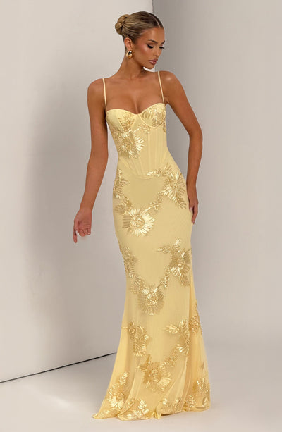 fertiti Maxi Dress - Lemon