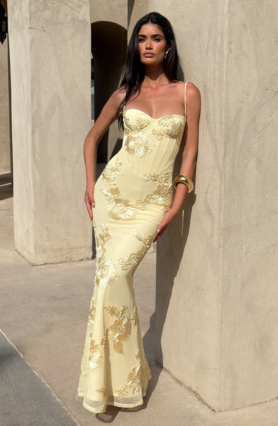 fertiti Maxi Dress - Lemon