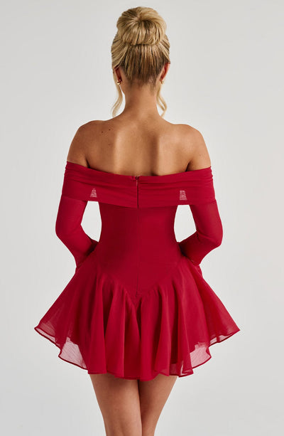 SHEA Playsuit - Red