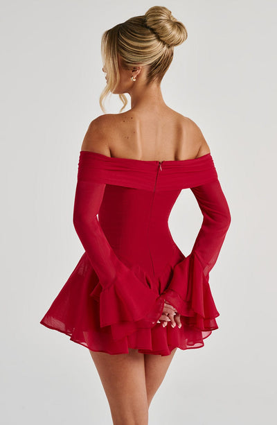 SHEA Playsuit - Red