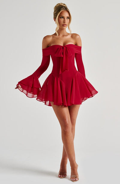 SHEA Playsuit - Red