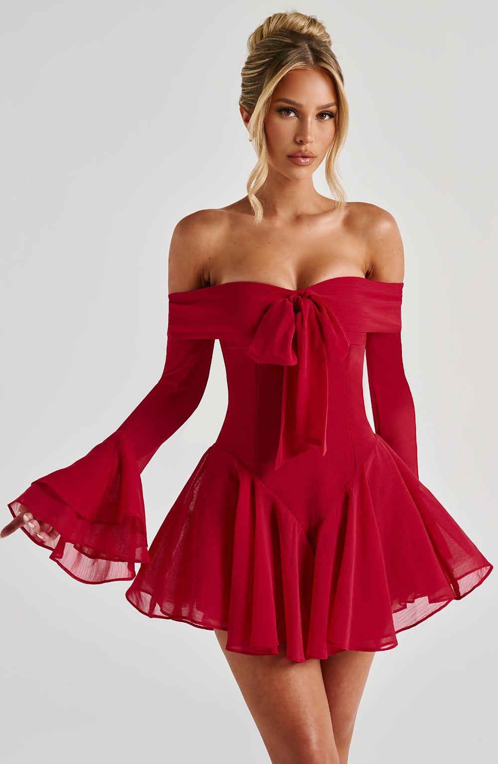 SHEA Playsuit - Red